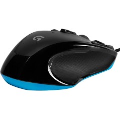Logitech Gaming Mouse G300s - Optisk Kabling Sort Bl - Perfekt Præcision og Komfort til Gaming!